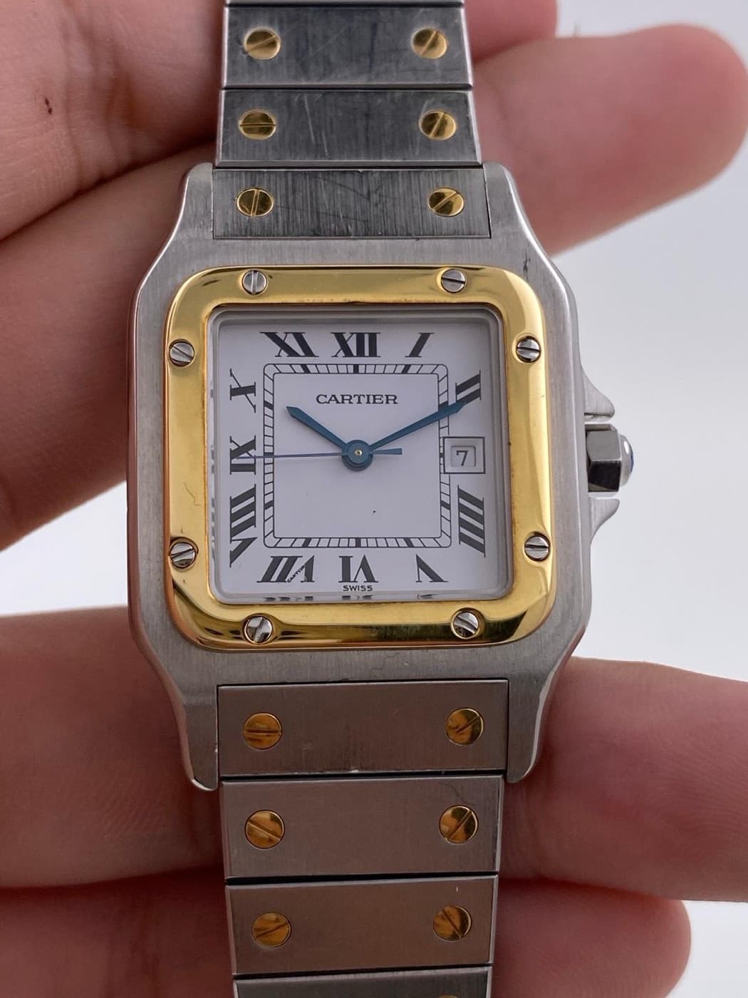 Cartier Santos Carrée